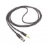 1877PHONO CALI BLACK 3.5-MINI XLR Headphone Cable Jack 3.5mm / Mini XLR 3m