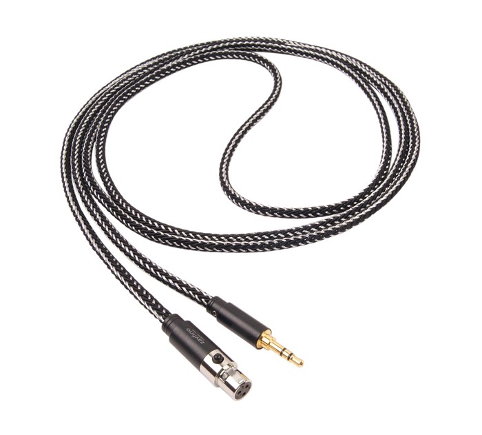 1877PHONO CALI BLACK 3.5-MINI XLR Câble pour casque Jack 3.5mm / Mini XLR 3m