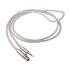 1877PHONO CALI WHITE 3.5-MINI XLR Headphone Cable Jack 3.5mm / Mini XLR 3m