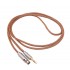 1877PHONO CALI COPPER 3.5-MINI XLR Câble pour casque Jack 3.5mm / Mini XLR 3m