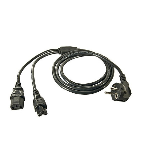 Câble secteur USA / IEC 320 C7 - Informatique
