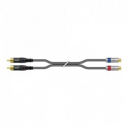 SOMMERCABLE ONYX Câble asymétrique RCA mâle / femelle 1x0.25mm² 5m