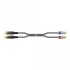 SOMMERCABLE ONYX RCA Cable male / female OFC 2x0.25mm² 5m