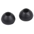 Medium replacement silicone Eartips Black (5 pairs)