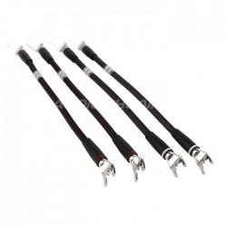 Furutech Jumperflux-S Jumper fourches plaqué Rhodium (Set x4)