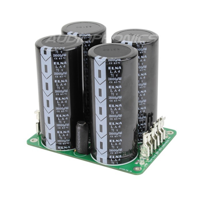 LPS212A Dual linear Power Supply board CLC filter 4x 18000µF Elna 71V