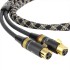 VIABLUE NF-S1 QUATTRO Câble de Modulation XLR Stéréo 1m