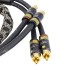 VIABLUE NF-S1 Câble de Modulation RCA Stéréo 0.5m