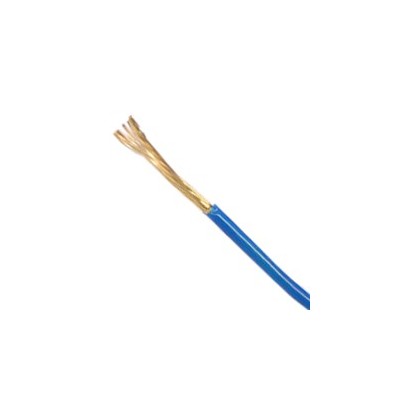 Câble Cuivre/Argent Isolé PTFE 1.23mm² (Bleu)