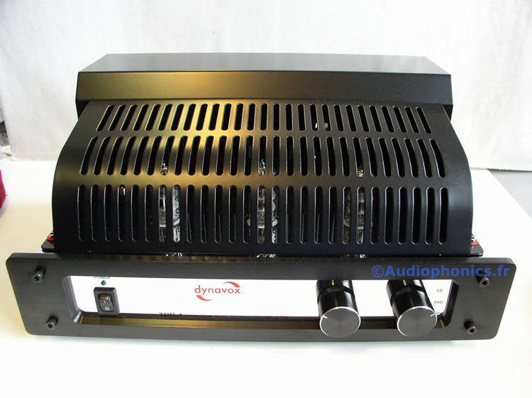 Préamplificateur à Tubes Dynavox TPR-3 Noir - Import Allemagne - Pour Chaîne Hi-Fi