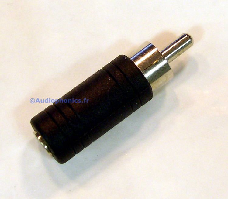 TNB Jack Adapter / RCA // Adaptateur Jack 3.5 Mono Male vers RCA