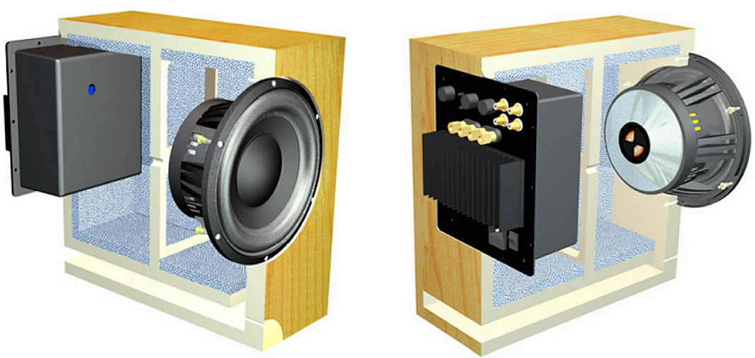 Module amplification subwoofer ATOHM S300