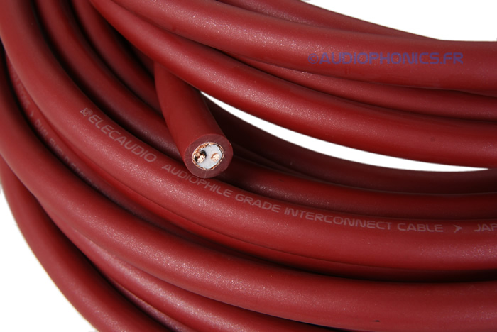 ELECAUDIO SC-221OCC Câble de modulation symétrique OCC PTFE Ø 8.6m ELECAUDIO SC-221OCC Câble de modulation symétrique OCC PTFE Ø 8.6m