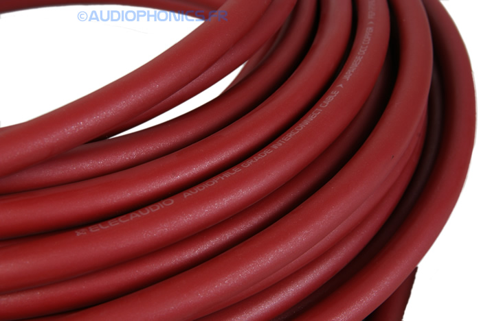 ELECAUDIO SC-221OCC Câble de modulation symétrique OCC PTFE Ø 8.6m ELECAUDIO SC-221OCC Câble de modulation symétrique OCC PTFE Ø 8.6m