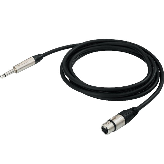 Sonoplay - Câble Micro Neutrik XLR mâle vers Jack 6,35 mm TRS stéré