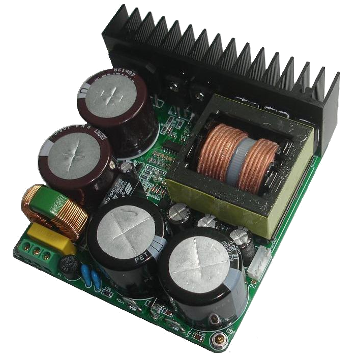 Amplifier Kit Class D CxD500 500W mono + SMPS600RXE 600W Audiophonics