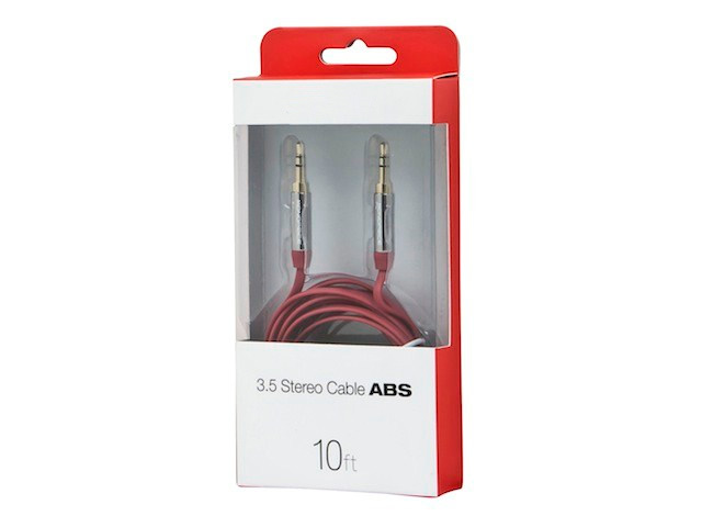 Câble Audio Jack 3.5 Mm Stéréo Mâle-mâle - Longueur 1.50 M - Noir - Marque Valueline - Neuf