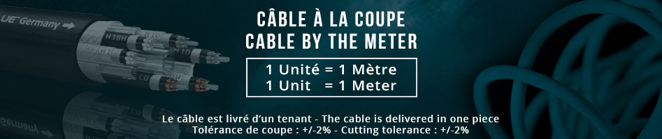 acheter cable across 3000 au metre à la coupe