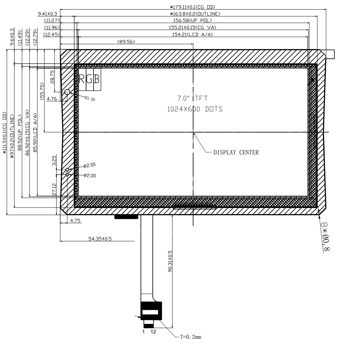 Cotations allo touch display