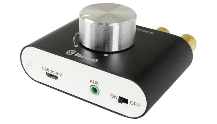 Audiophonics BT60W PRO Amplificateur Infineon MA12070 DAC USB HiFi Bluetooth 2x55W 4 Ohm
