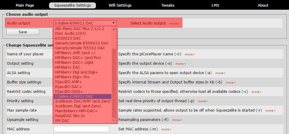 I-SABRE ES9023 Driver pcP