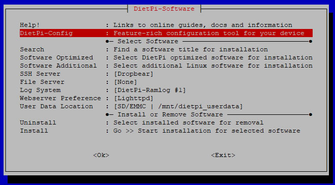 dietpi-software