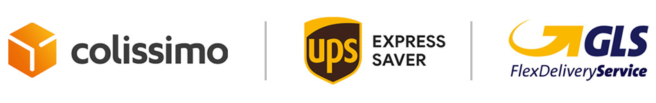Logos transporteurs - Colissimo / UPS / GLS
