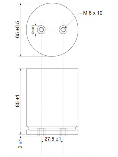 Mundorf TubeCap Condensateur 550V 200µF