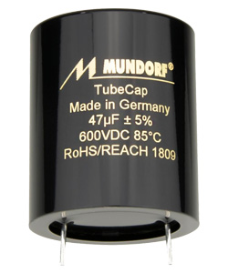 Mundorf TubeCap Condensateur 600V 47µF