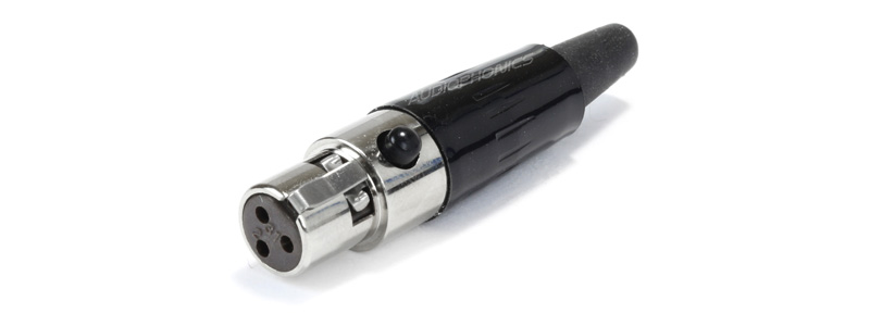 Adaptateur XLR Hicon HI-X3MX3-FM XLR femelle - Mini XLR mâle 1 pc(s)