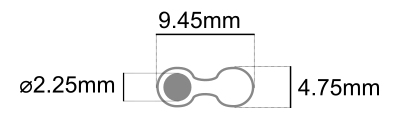 stereo cable Dimensions