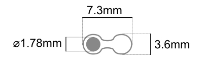 Dimensions cable hifi