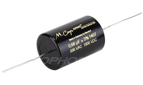 3.3 uf  M-CAP® Supreme Silver Oil 1000 VDC MUNDORF AUDIO CAPACITOR 
