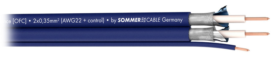 Sommercable Sinus Câble de Modulation Asymétrique 3x0.35mm² Ø6mm