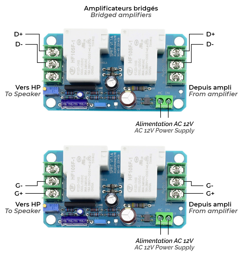 Audiophonics - Softstart Module 230V 15A for Amplifiers