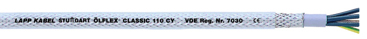 Olflex 110CY Câble secteur blindé 3x1.5mm² Ø8mm