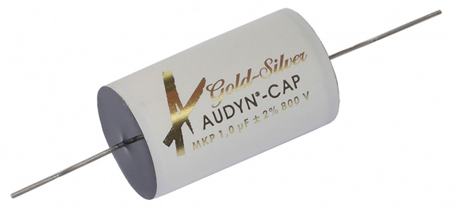 Audyn Cap Gold Silver Condensateur MKP Or / Argent 800V