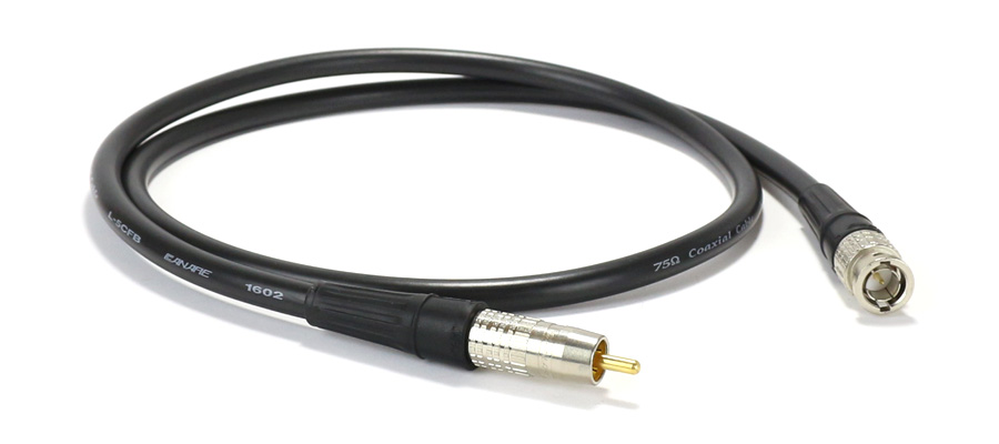 Câble coaxial canare rca-bnc