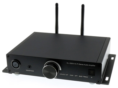 CloudyX CL-250W A31 Amplificateur WiFi DLNA AirPlay Bluetooth 5.0 HDMI 2x100W 4 Ohm