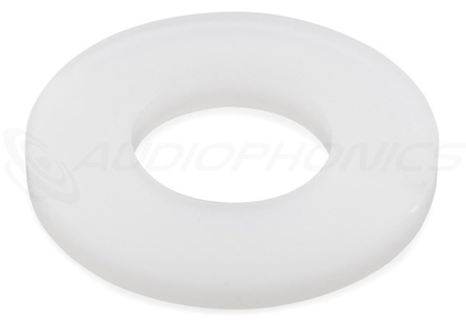 Rondelle plate Nylon M10x2.5mm (x10)
