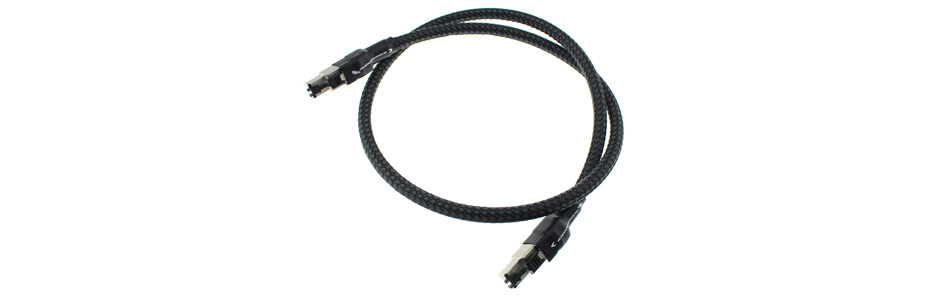 OCTAVIO ETHERNET Câble Adaptateur Ethernet RJ45 100Mbps 3m - Audiophonics