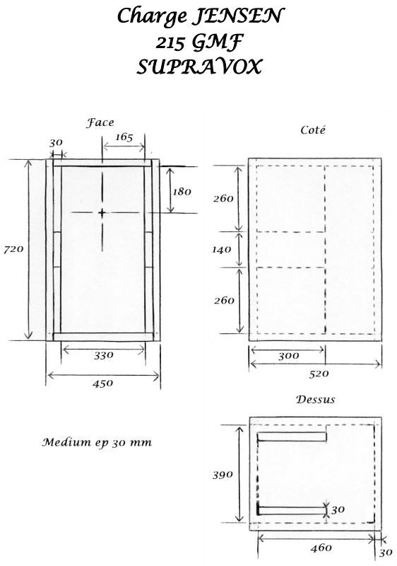 Supravox 215GMF Kit DIY Charge Jensen