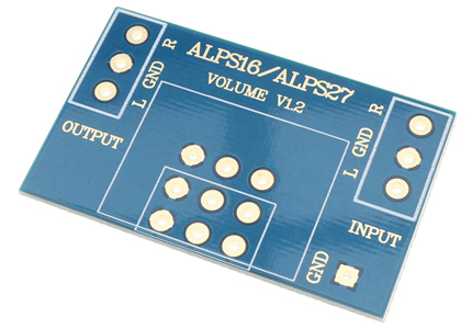 PCB pour Potentiomètre Raccordement Entrées / Sorties