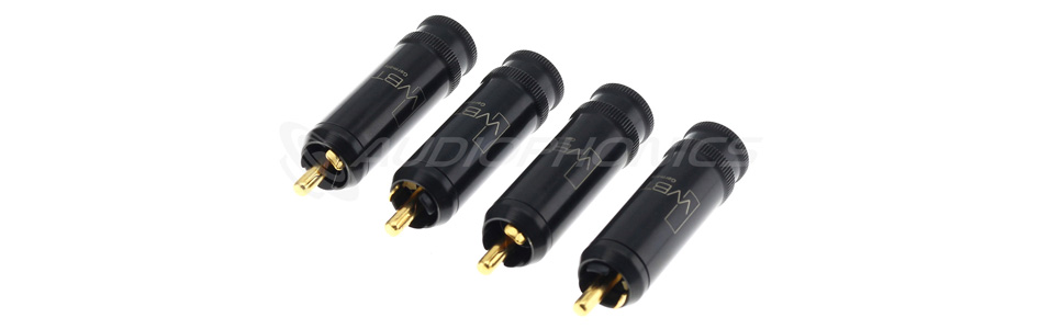 WBT-0114Cu Connecteurs RCA Nextgen Cuivre 75Ω Ø9mm (Set x4)