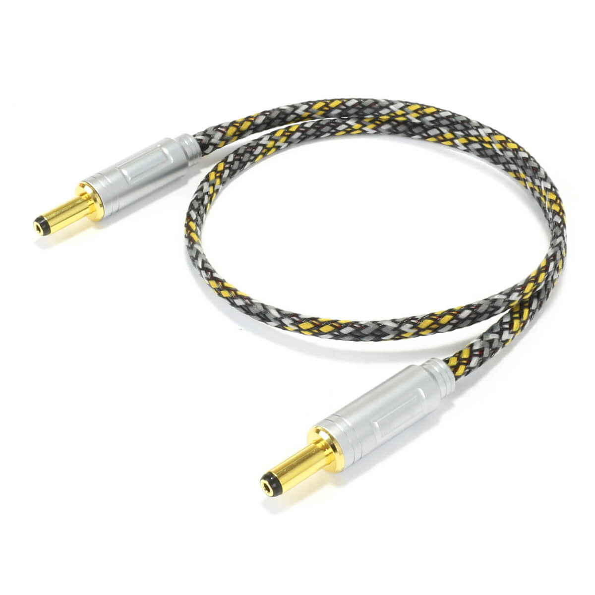 Elecaudio JDC-121 Câble d'Alimentation Jack DC 2.1mm vers DC 2.1mm 1m