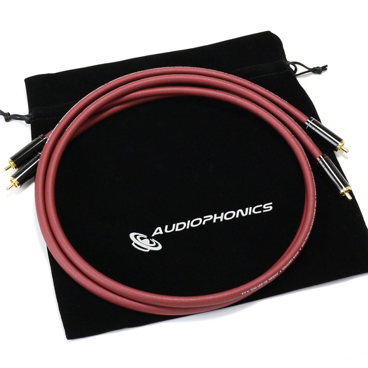 Audiophonics cmd-7 câble de modulation stéréo RCA-RCA