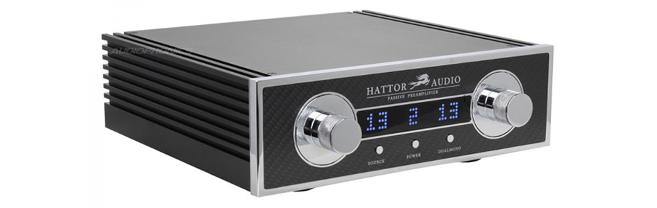 HATTOR AUDIO Préamplificateur Passif Haute Fidélité Asymétrique Pilotable