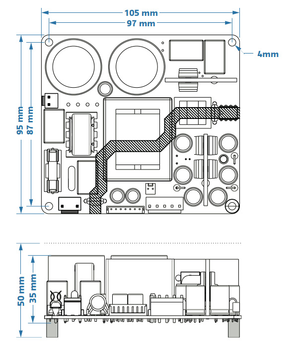 Hypex SMPS400A100 : diagram