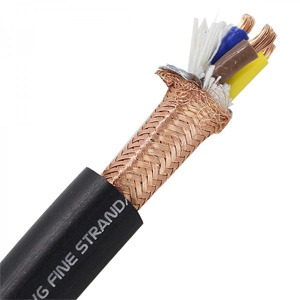 Audiophonics Stealth Câble Secteur US NEMA Type B vers IEC C15 Cuivre OFC Blindé 3x3.5mm² 1.5m