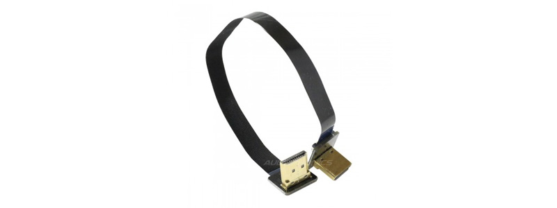 Câble HDMI Nappe Coudé